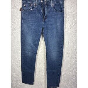 Levi's 502 Men's Dark Blue Slim Jeans Size 32x34 in Excellent Condition